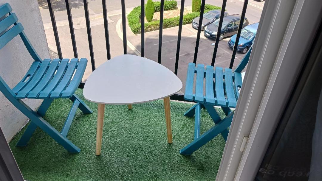 Appartement T2 Meuble Confort, Parking, Balcon,Pres Parc Des Expositions, Stades Perpignan Bagian luar foto